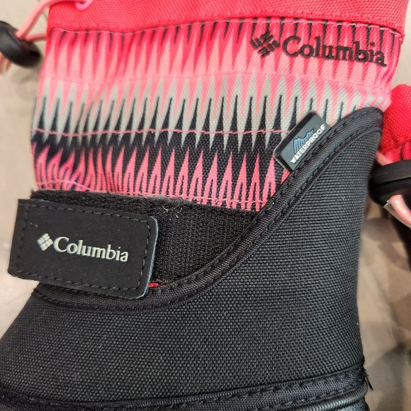 Columbia Toddler Powderbug Plus II Print Snow Boots - Picture 3 of 8